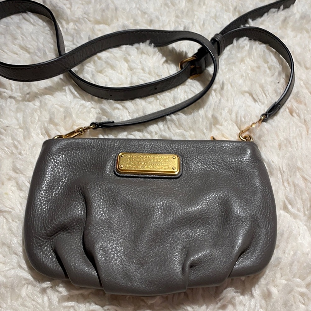 Marc by Marc Jacobs slate Gray crossbody. Like new